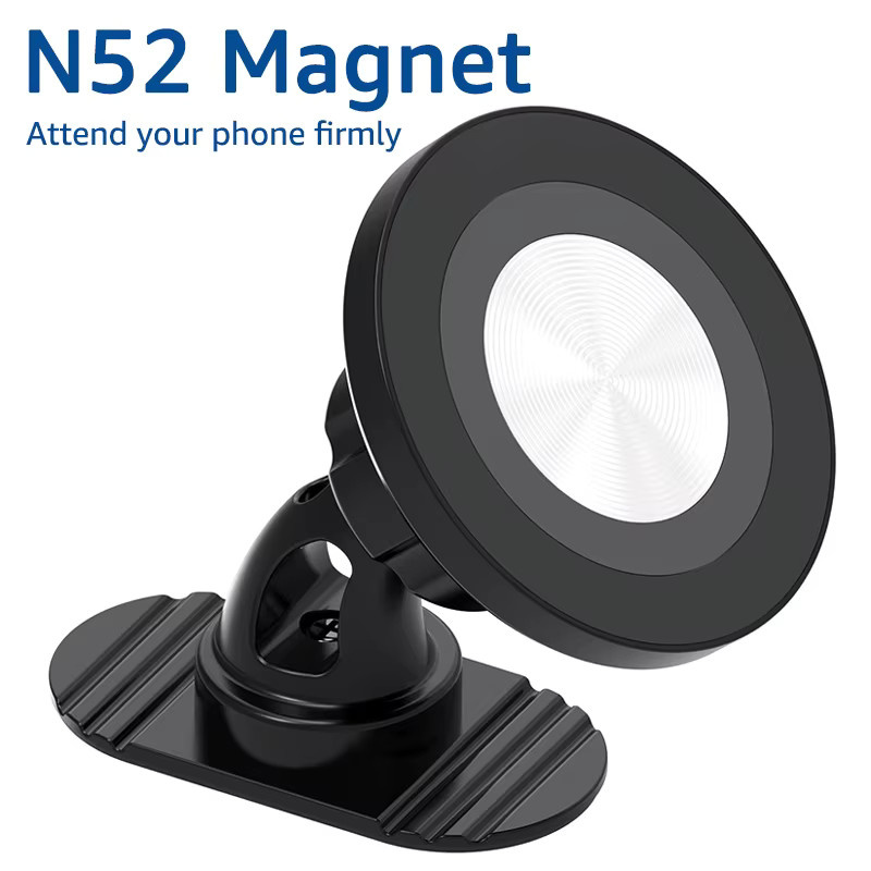 Untoom Magnetische Autotelefonhalterung für MagSafe-Hüllen in Schwarz mit 360 Grad Rotation für GPS-Geräte - Bild 5