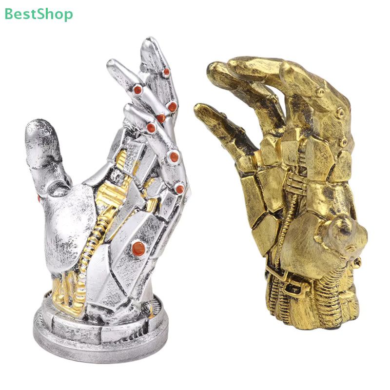 ómRebecca Parque Robotic Hand Desktop Ständer für Gamepad und Kopfhörer in Silber - Bild 1