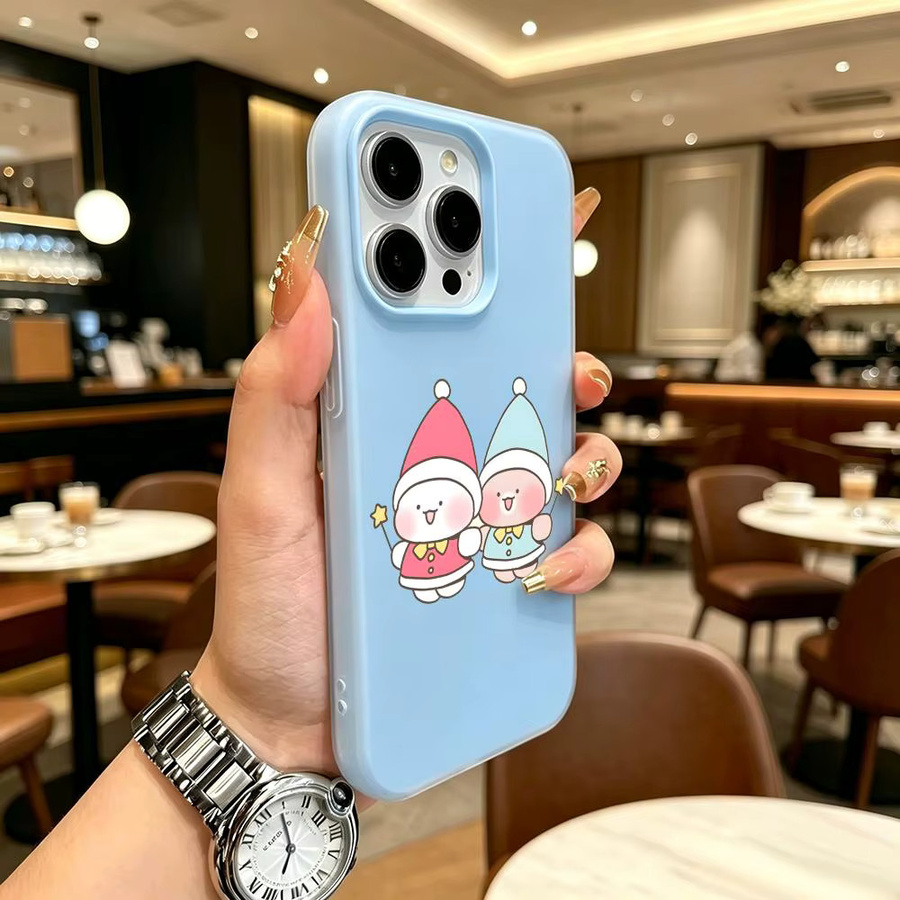 Shuya Toyas 2-in-1 Personalisierte Weiche Handyhülle für iPhone 17 16 15 14 13 12 11 Pro Max Plus XS XR 16E 17 Air - Bild 2