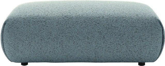 Vente-unique Sitzhocker Monelia aus meliertem Stoff in Blau, Höhe: 113 cm - Bild 1