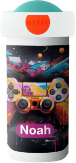 Mepal Verschlussbecher Gaming Multicolor mit individuellem Namen - Bild 1
