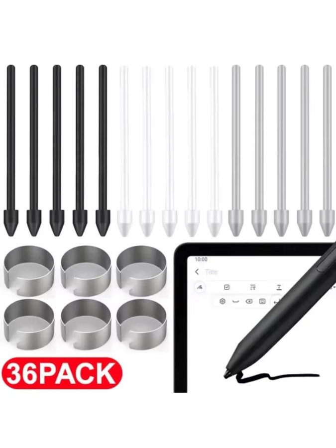 Samsung Ersatz-Stiftspitzen HB Fiber für S-Pen Stylus kompatibel mit Galaxy Tab S9 S8 und Note 20 - Bild 4