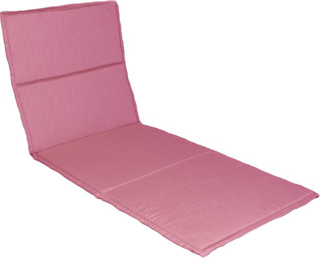 Stern Universal-Liegenauflage aus 100% Polyacryl in Pink, B/T/H: 200 x 74 x 3 cm - Bild 1