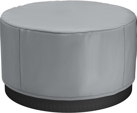VEVOR Outdoor Hot Tub Cover, runder Spa Abdeckschutz aus wetterfestem 420D Oxford Stoff, wasserdicht, Grau, Durchmesser: 200 cm, Höhe: 85 cm - Bild 1