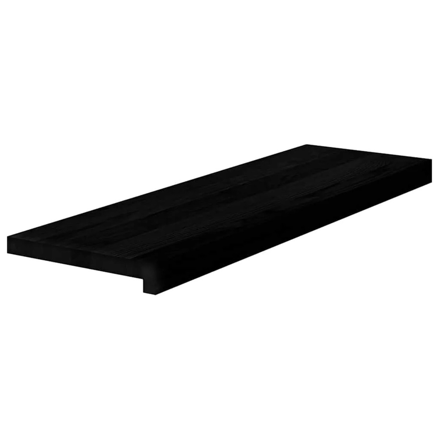 vidaXL Treppenstufen aus Massivholz Eiche, 20 Stück, Dunkelbraun, B: 80 cm, T: 25 cm, H: 2 cm - Bild 1