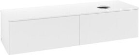 V&B Waschtischunterschrank Antao mit Beleuchtung, Farbe Weiß, B/T: 160 x 50 cm - Bild 1