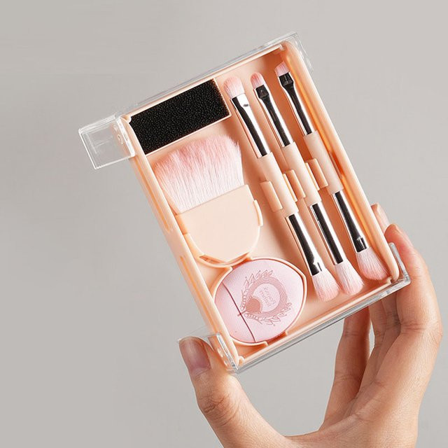 zephoco Make-up-Pinsel-Set, 5-teilig, mit Box, Unisex - Bild 1