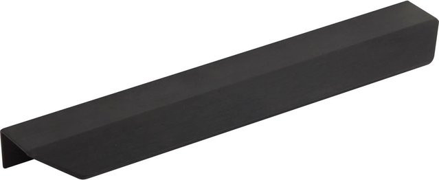 Furnipart Griffleiste Blaze 2 La aus Aluminium in Schwarz Matt Gebürstet, Länge: 200 mm - Bild 1