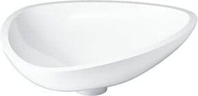 Hansgrohe Axor Massaud Aufsatzbecken aus Mineralguss in Weiß, B: 57,0 cm, T: 45,0 cm - Bild 1