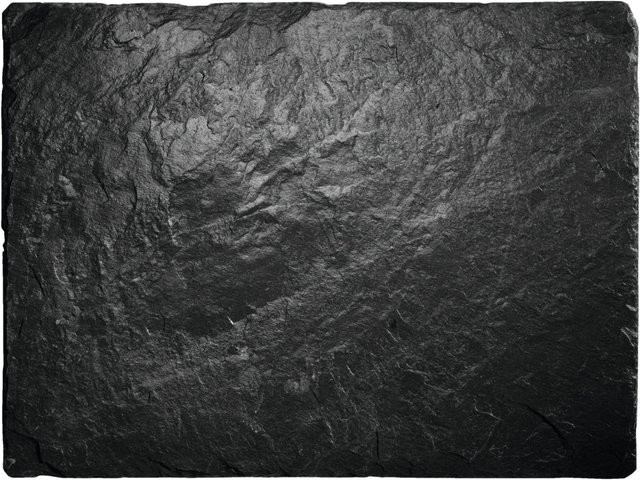 VEGA Schieferplatte Patara rechteckig, Schwarz, 2er Pack, B: 25 cm, T: 30 cm, H: 0,5 cm - Bild 1