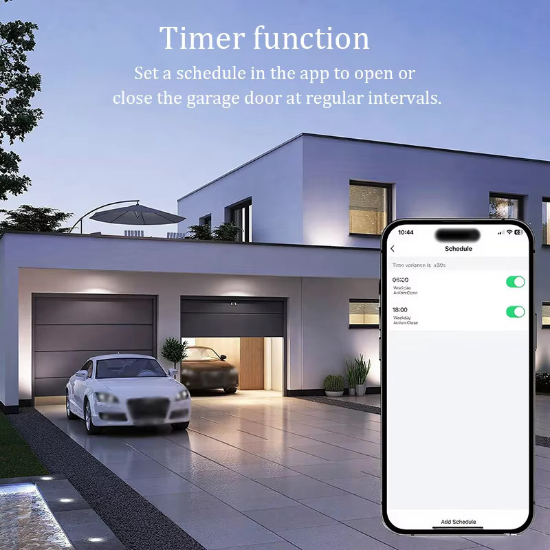 Tuya Zigbee 3.0 WLAN-Schaltmodul Intelligenter Garagentoröffner-Controller in Weiß Kompatibel mit Alexa und Google Home Assistant - Bild 1