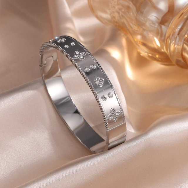 Lucky Star Jewelry Armband, Edelstahl, vergoldet, Zirkonia, Damen - Bild 1