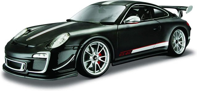 Bburago Porsche 911 GT3 RS 4.0, Modellauto, schwarz, Maßstab 1:18 - Bild 1