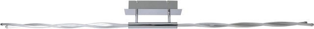 Näve LED-Deckenleuchte Twist Chrom, B/T/H: 8 x 14 x 149 cm - Bild 1