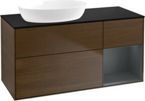 V&B Waschtischunterschrank Finion in Lackausführung, Breite: 120 cm, Tiefe: 50,1 cm, Höhe: 50,1 cm - Bild 1