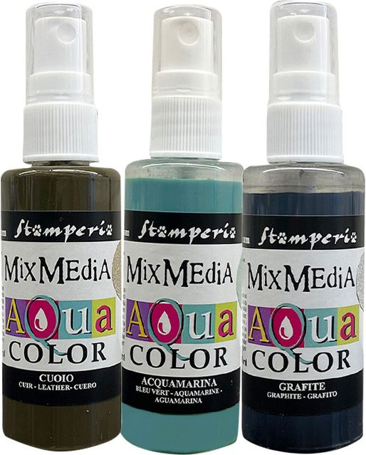Stamperia Aquacolor Silent Sea 3er-Set - Bild 1