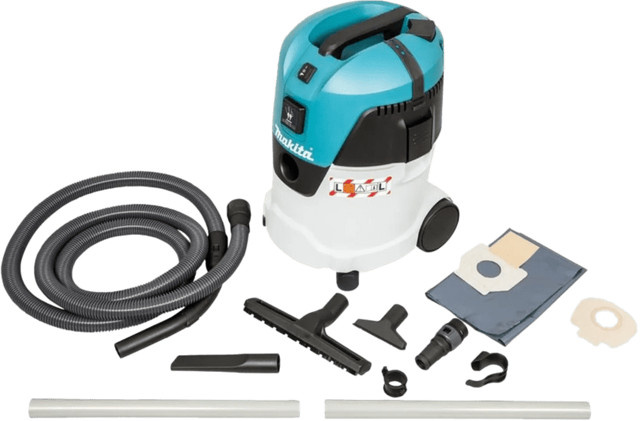 Makita Nass-/Trockensauger VC2512L Staubklasse L in Blau und Schwarz - Bild 4