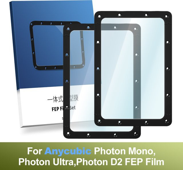 Anycubic FEP Film Resin Vat Upgrade für Photon Mono, Photon Ultra und Photon D2 in Transparent - Bild 1