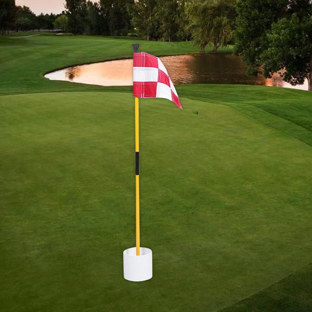 Sports Fun Club Golf Putting Green Flagge und Loch Cup Set - Bild 1