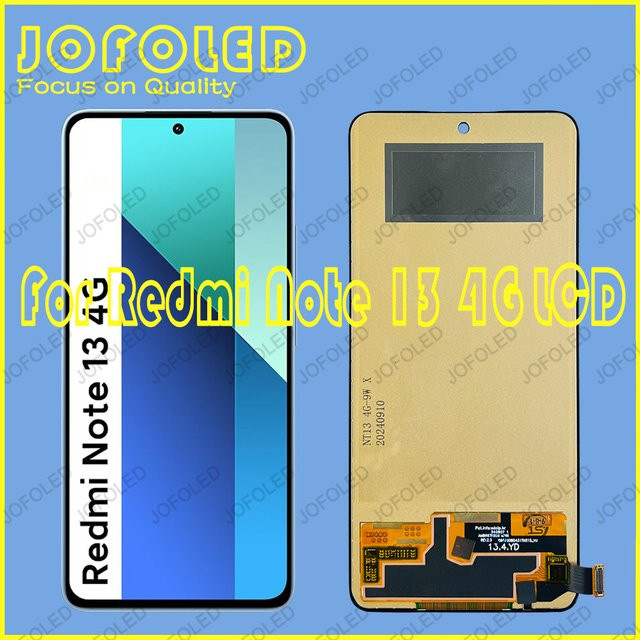 Xiaomi Redmi Note 13 4G LCD Display in Schwarz - Bild 1