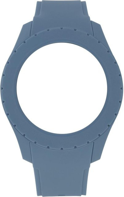 Watxandco Armbanduhr, Silikon, Silber, Grau, Unisex - Bild 1