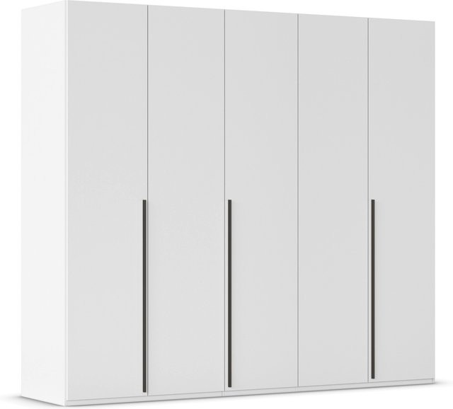 RAUCH Montclar Drehtürenschrank Weiß mit grauen Griffen B/H: 251 x 223 cm - Bild 1