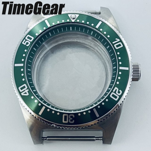 AETEEY Taucher-Ring, Edelstahl, grün, 40 mm - Bild 1