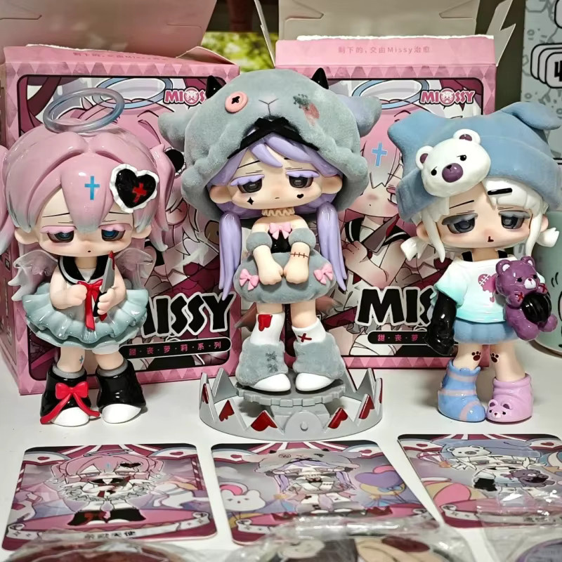 Missy Sweet Mourning Lolita-Serie Blind Box V1 V2 Unbewegliche Trendige Spielzeugfiguren als Niedliche Desktop-Ornamente in Multicolor - Bild 1