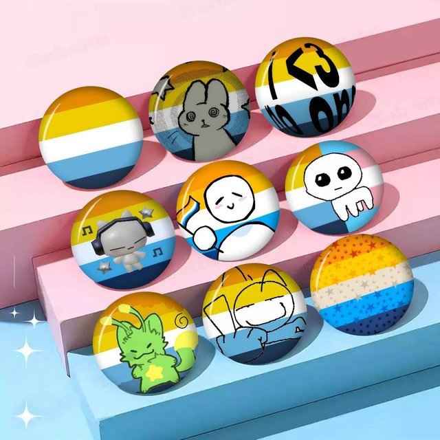 kayou Anstecknadeln Tiermotive, Unisex - Bild 1