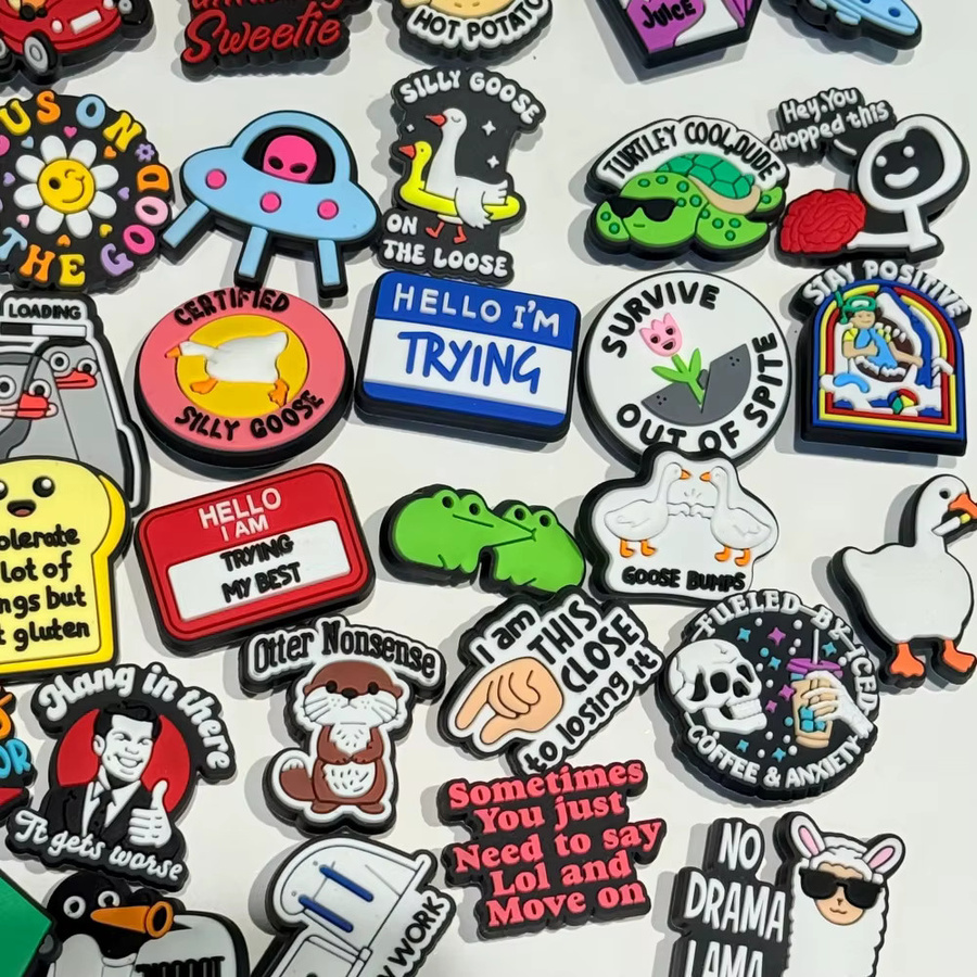 Happye&TiTi Charms, Goose Stay Positive, PVC, Mix Styles - Bild 6