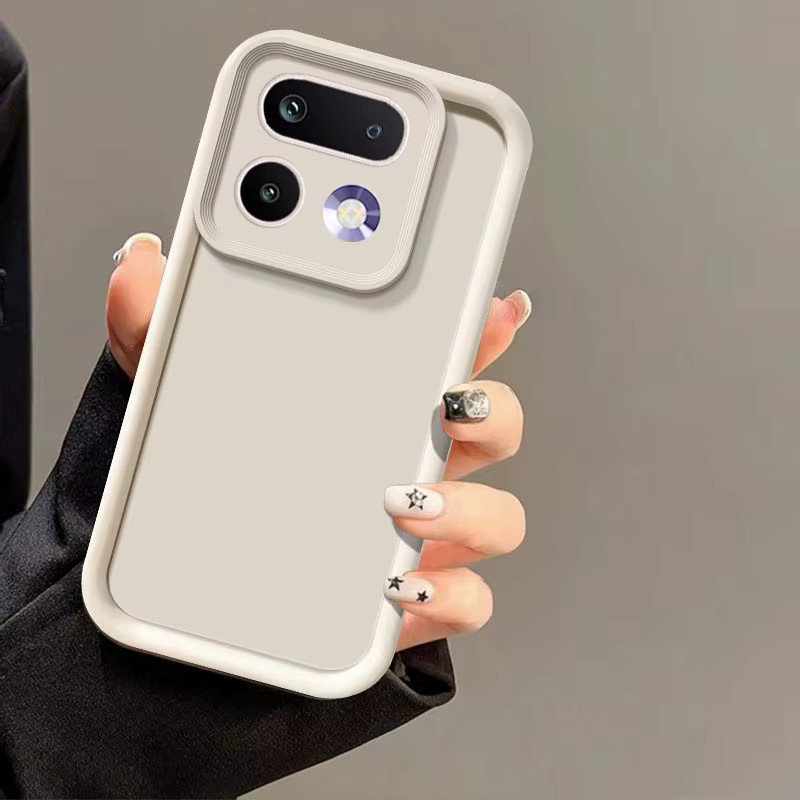 Sturzsichere Luxus Handyhülle für Oppo Realme 16 Pro+ 5G (OPPO RMX5131) in White, Matte Soft Cover - Bild 2