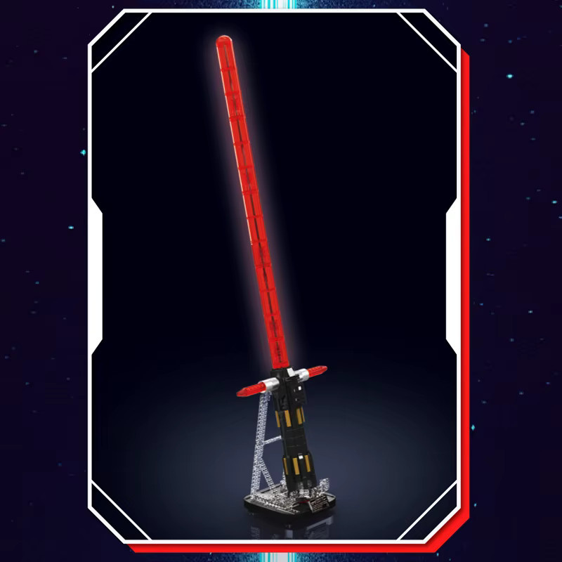 Mould King Star Wars Crossguard Lichtschwert, Baustein-Set, mit LED-Teilen, ab 14 Jahren - Bild 4
