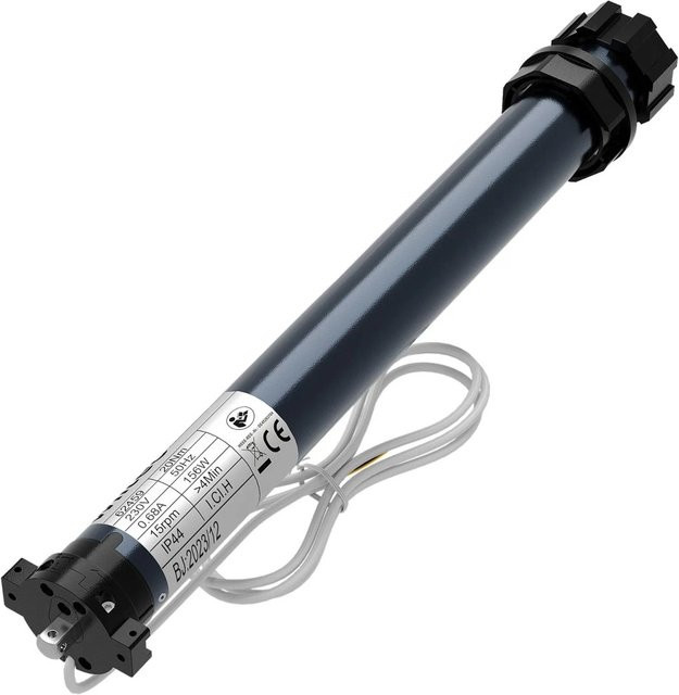 Wiltec Rollladenmotor Sw60 mit 156W in Blau und Grau - Bild 1