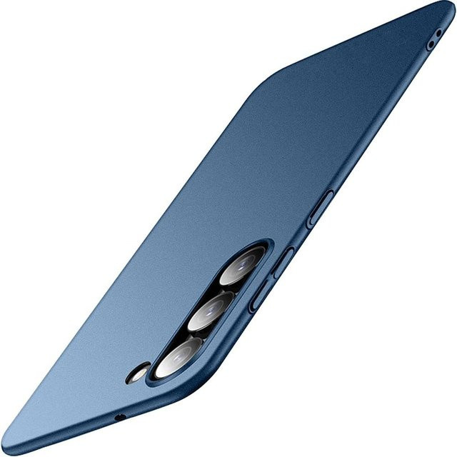 Luxus Matte PC Schutzhülle für Samsung Galaxy S24 S23 S22 S21 FE Plus S21 FE in Blau - Bild 1