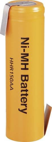 Panasonic AA 1580 LF-Z Spezial-Akku Mignon NiMH 1.2V 1500 mAh mit Z-Lötfahne - Bild 1
