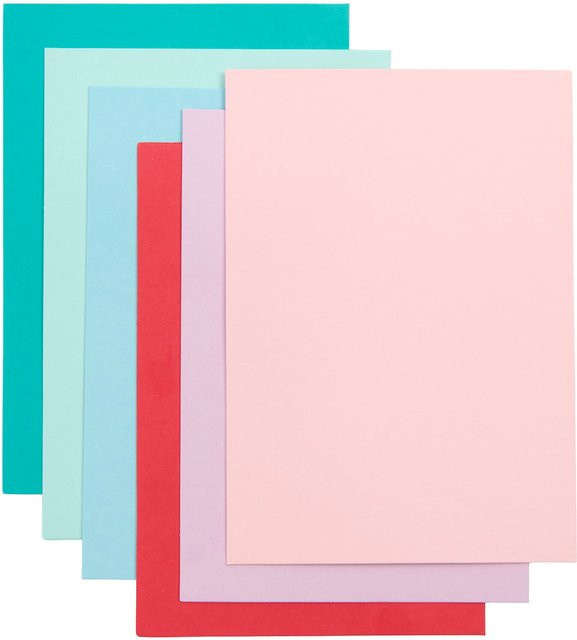 Rico Design Paper Poetry Kartenset Basic tropical B6 - Bild 1