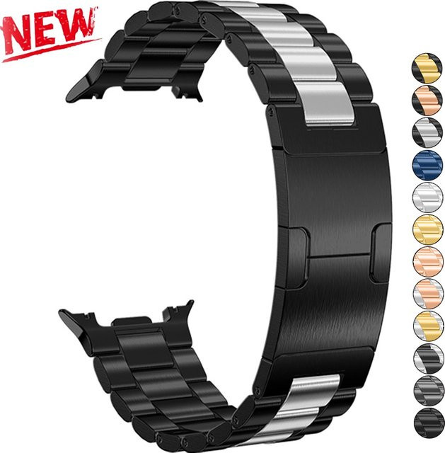 CHIICSMART Uhrenarmband Edelstahl, Klassisch, Unisex - Bild 1