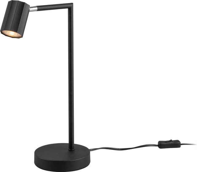 LIVARNO HOME LED-Tischleuchte aus Stahl in Schwarz mit neigbarem und schwenkbarem Kopf - Bild 1