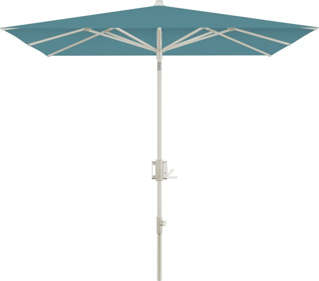 Knirps Sonnenschirm Apoll Shell Edition in Lagoon, Mittelmastschirm aus Polyester und Aluminium, B/T: 240 x 240 cm - Bild 1