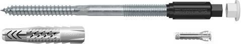 Fischer Thermax 10/200 M6 Abstandsmontagesystem, Farbe: Silber, 20 Stück - Bild 1