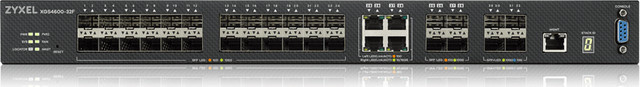 Zyxel XGS4600-32F Managed L3 Netzwerk Switch in Schwarz mit 24 x Gigabit SFP, 4 x Kombi-Gigabit-SFP und 4 x 10 Gigabit SFP+ - Bild 1