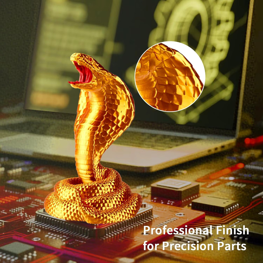 DINGSUN 3D Seiden-PLA-Filament Gold, 1,75 mm, glänzendes FDM-Verbrauchsmaterial mit einer Maßgenauigkeit von +/- 0,02 mm - Bild 5