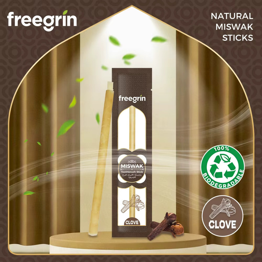 FREEGRIN Miswak-Zahnbürstenstäbchen, Kokosnuss-Aromatisiert - Bild 2