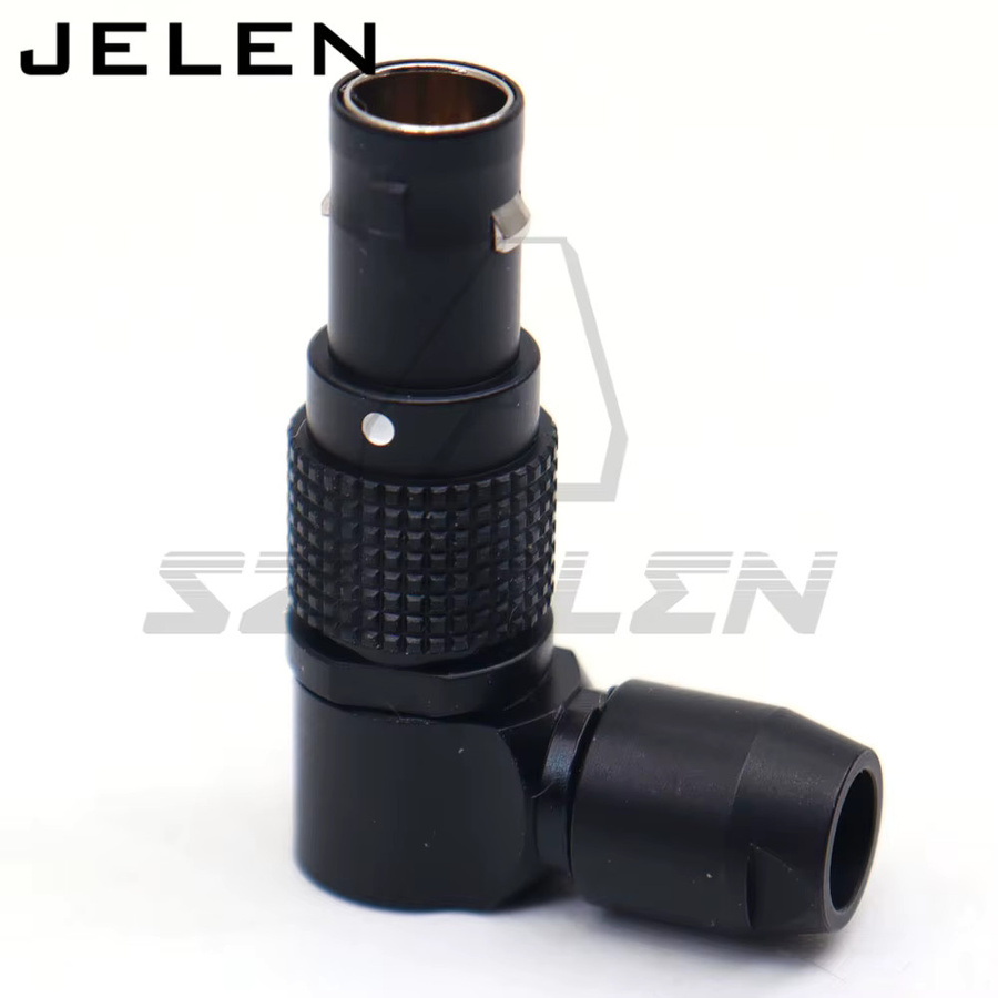 SZJELEN Rechtwinkliger 9-poliger Stecker in Schwarz für Soundgeräte, Arri Alexa Kamera und Teradek Bond Bolt Pro - Bild 3