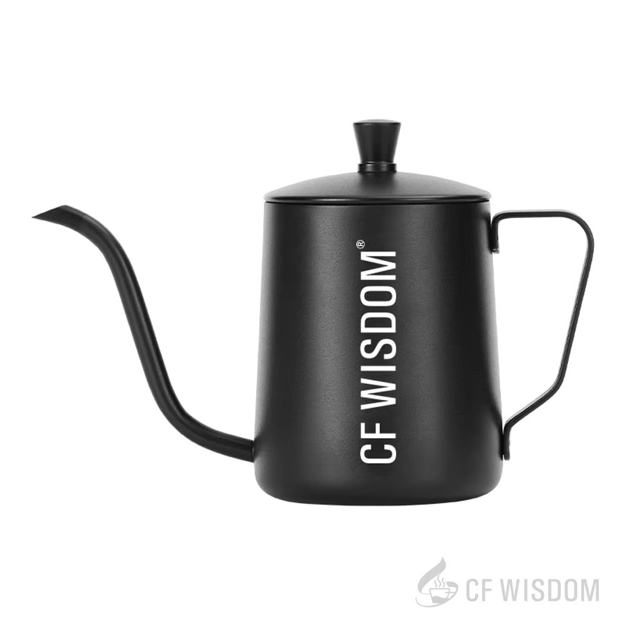 CF Wisdom Schwanenhals-Wasserkocher aus Edelstahl in Schwarz - Bild 5