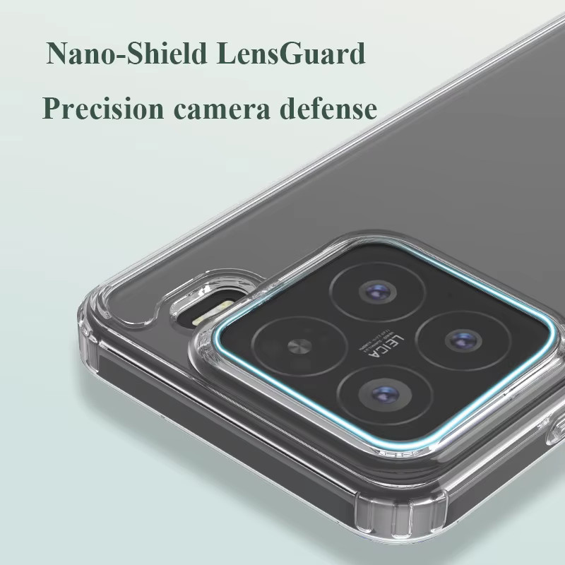 Lereach Handyhülle für Xiaomi 15 Ultra und Mi 14T Pro, transparent, ultra-dünn, stoßfest und kratzfest - Bild 3