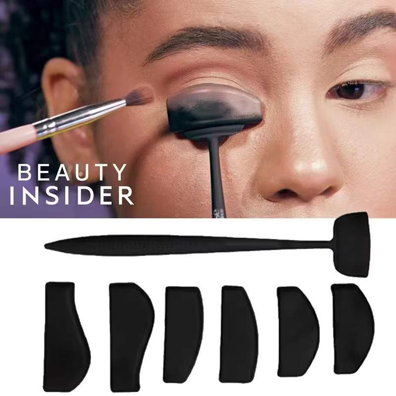 6 in 1 Eyeliner Schablone Silikon, Damen - Bild 2