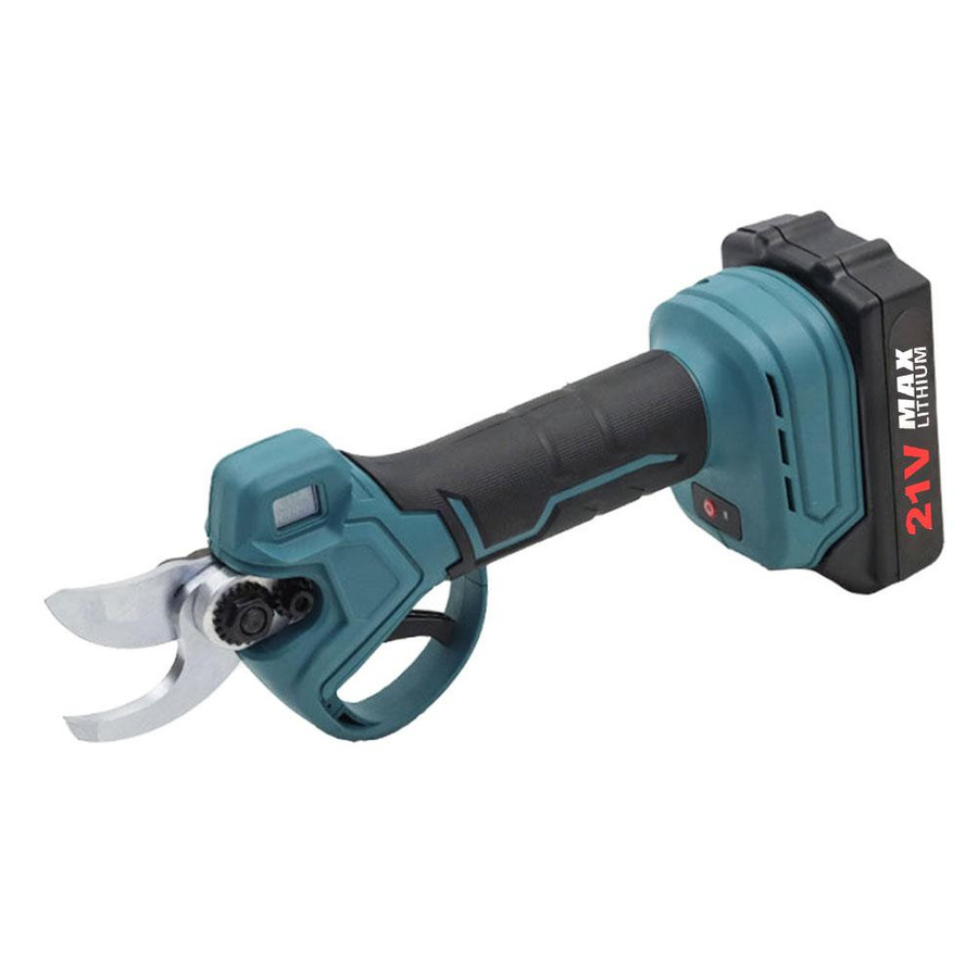 TOMTOP JMS Elektrische Akku-Gartenschere mit LCD-Anzeige und bürstenlosem Motor, Schnittdurchmesser 3 cm, SK5-Kohlenstoffstahl - Bild 2
