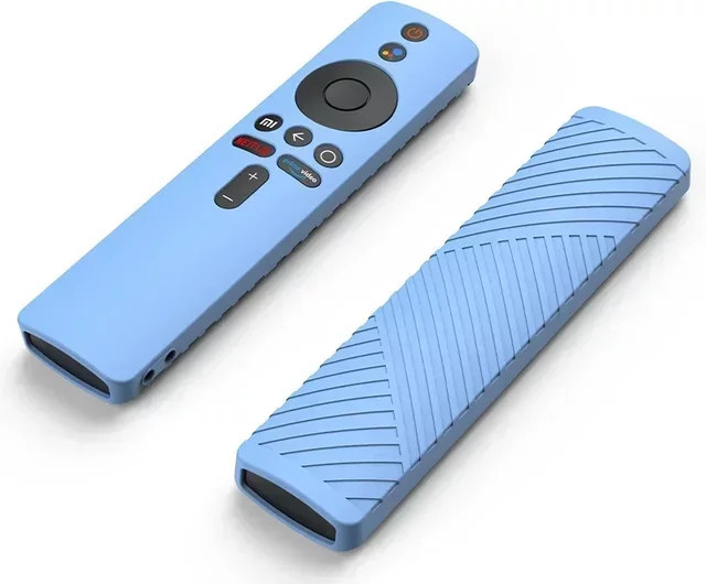 Silikon-Schutzhülle für Xiaomi Mi TV Box S/4K 2. Generation Fernbedienung, transparent, stoßfest und rutschfest - Bild 1