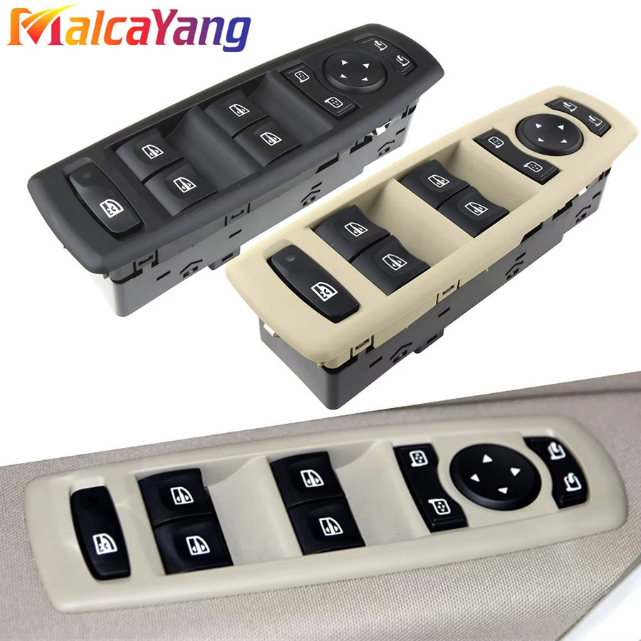 Malcayang Fensterheber Schalter für Renault Fluence 2008-2016, Master Schalter Control Taste in Schwarz - Bild 2